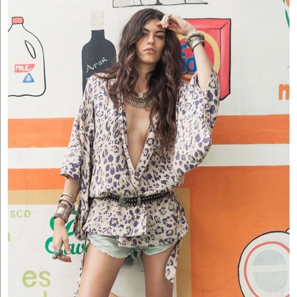 Spell and The Gypsy Cheetah Kimono/ Duster - Picture 6 of 7